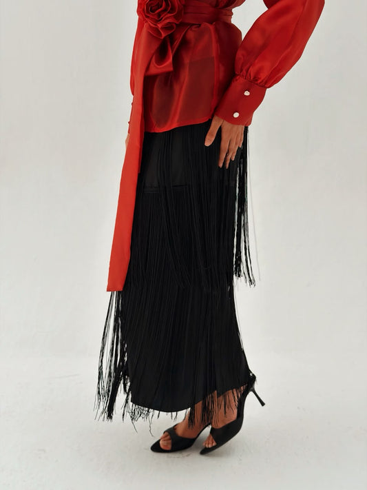 The Fringe Skirt