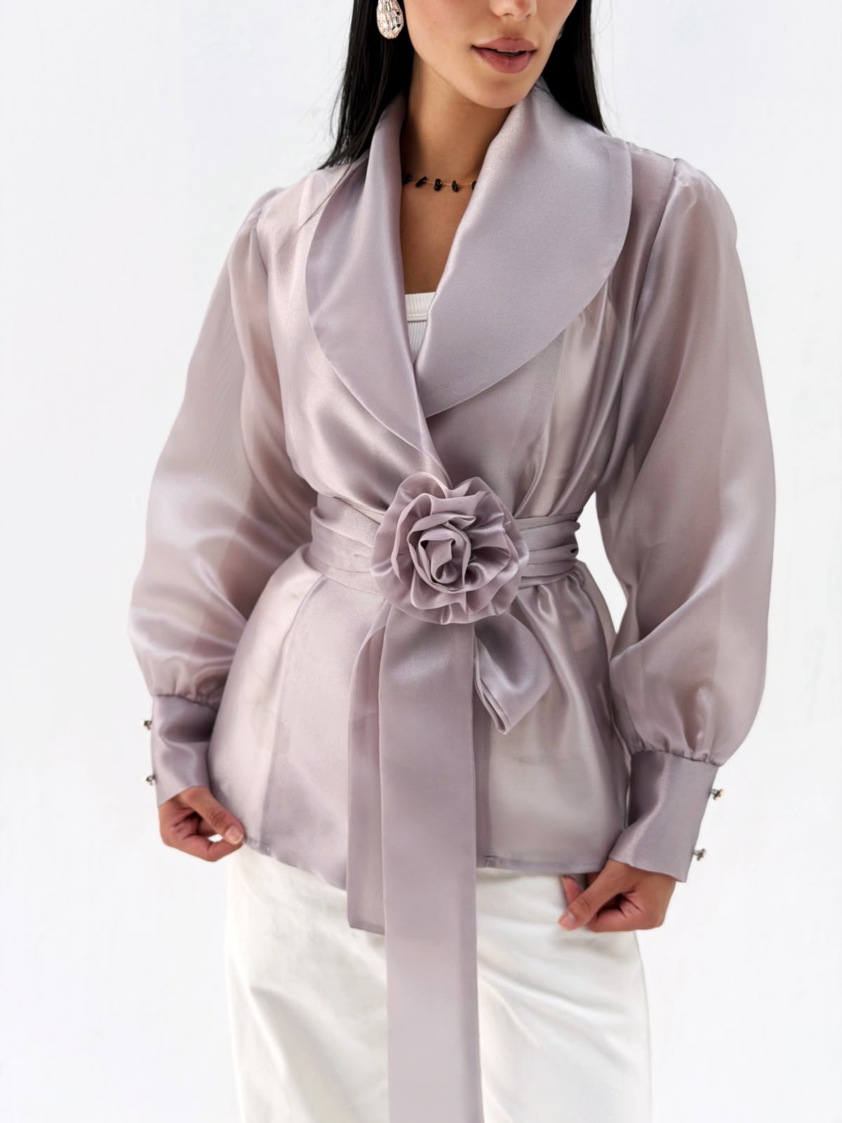 The Organza Blouse