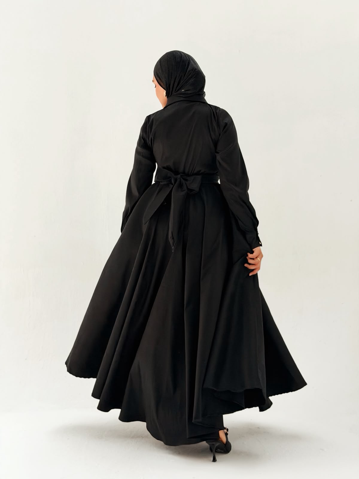 The royal taffeta dress