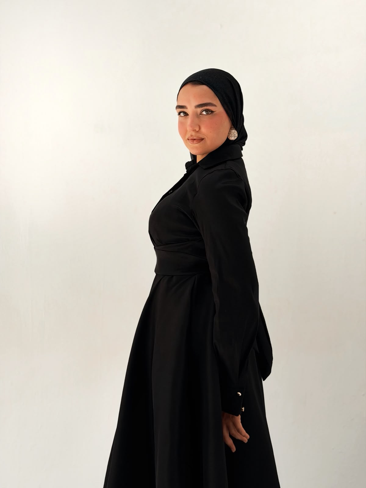 The royal taffeta dress