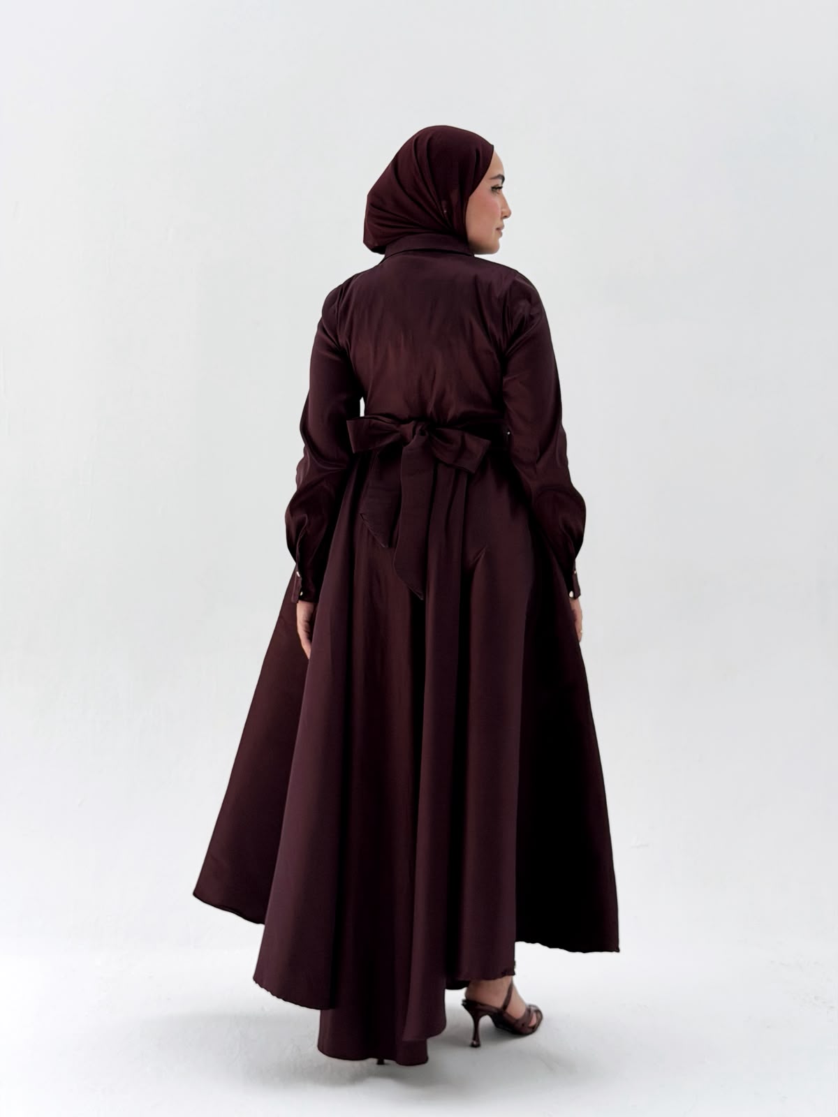 The royal taffeta dress